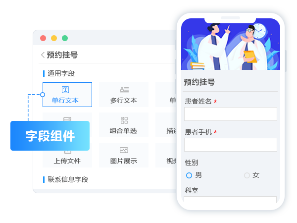 按需搭建，即搭即用